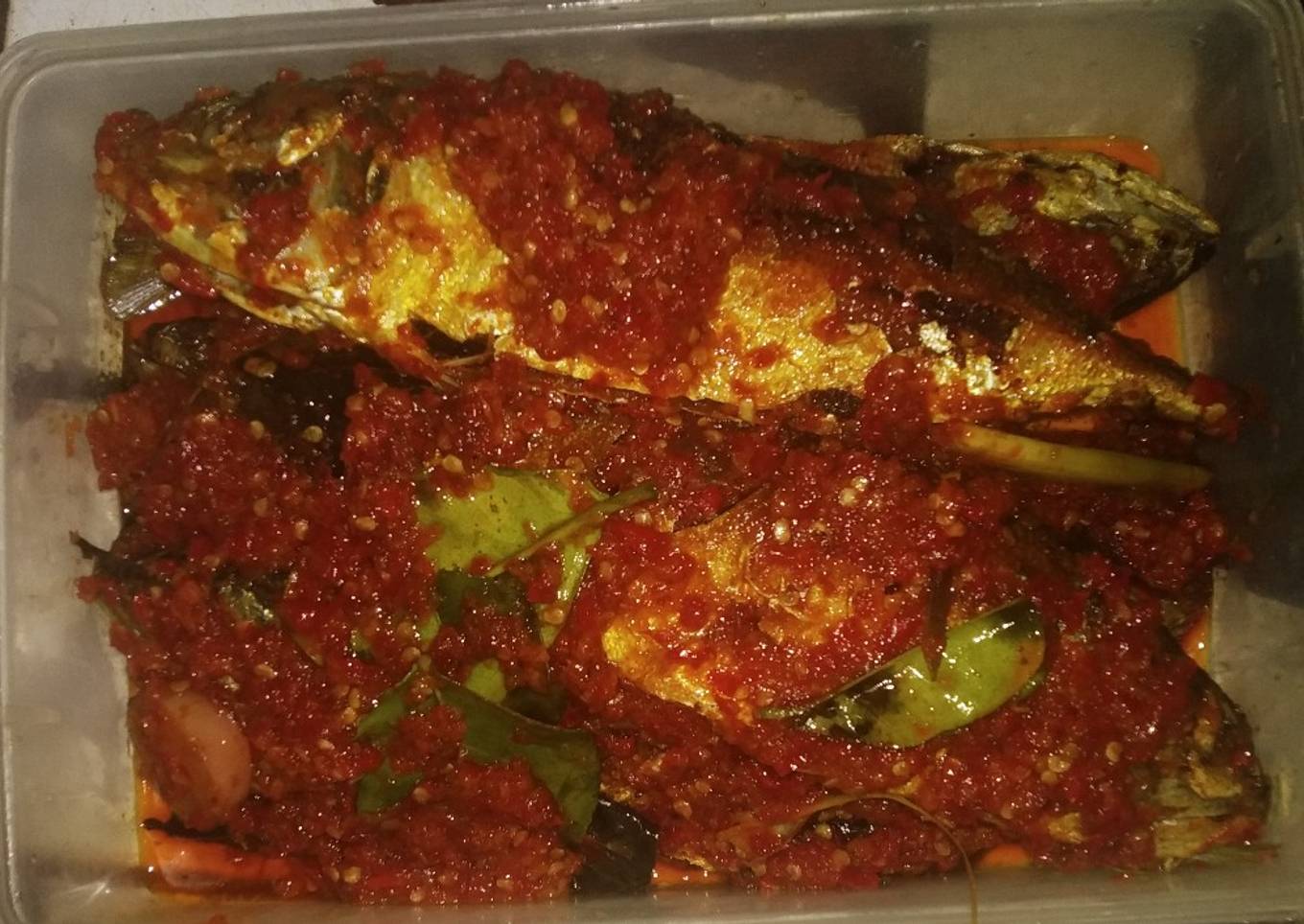 Ikan kembung balado