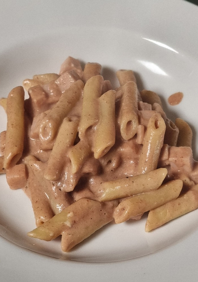 Una foto de Macarrones al paté