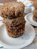 Torretta di polpette di lenticchie