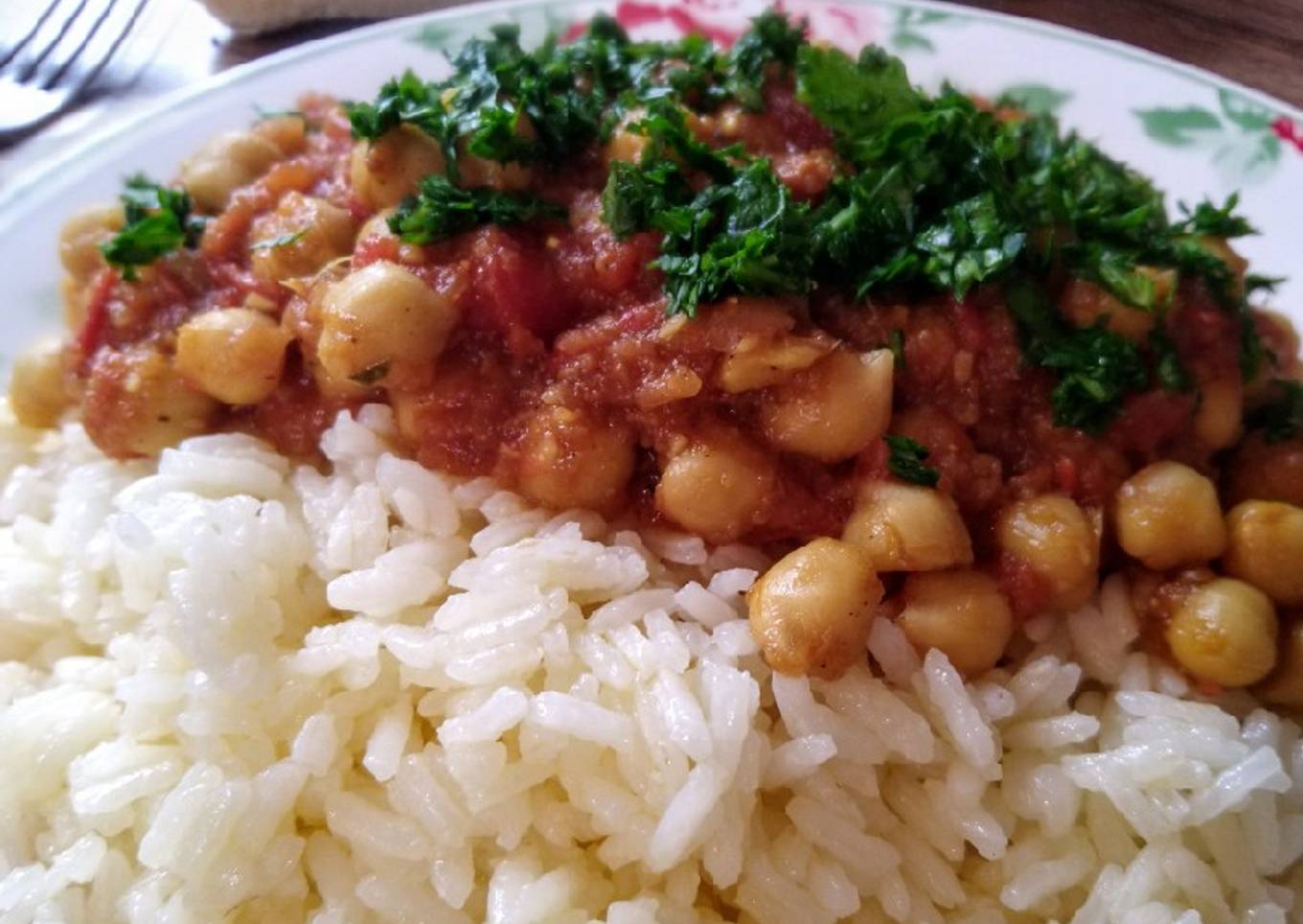 Chana Masala (comida India)