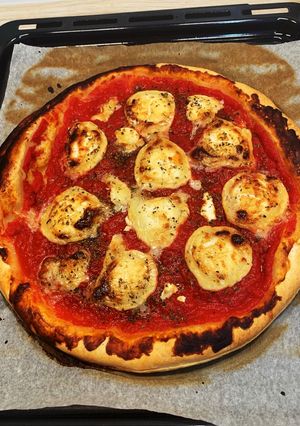 Une photo de TartZa chèvre tomate sirop d’agave