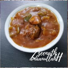 Chicken Manchurian Gravy A picture of Chicken Manchurian Gravy.