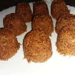 A picture of Vermicelli desserts #myfavouriteeasterdishcontest.
