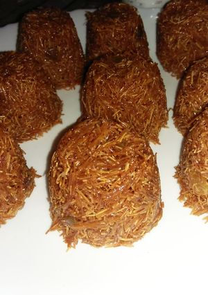 A picture of Vermicelli desserts #myfavouriteeasterdishcontest.