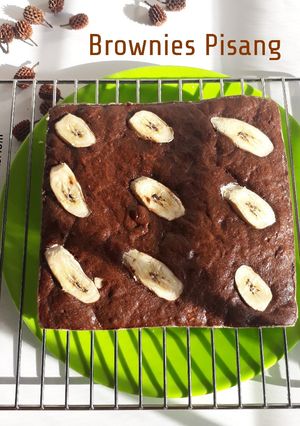 Foto resep Brownies Pisang