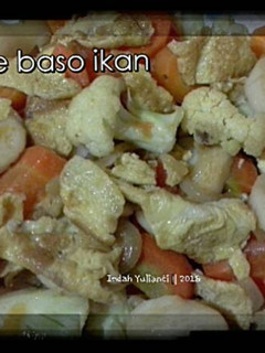 Foto resep Tumis sayur bakso ikan