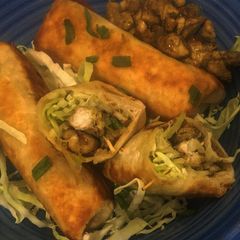 A picture of Chick-Veggie Burrito Wraps.