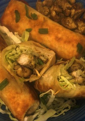 A picture of Chick-Veggie Burrito Wraps.