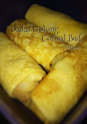 Foto resep Dadar Gulung Corned Beef