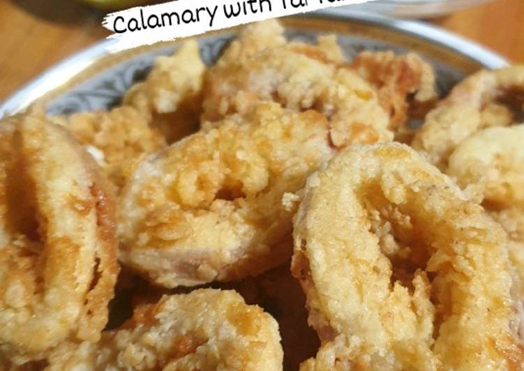 Calamary with Tartar Sauce