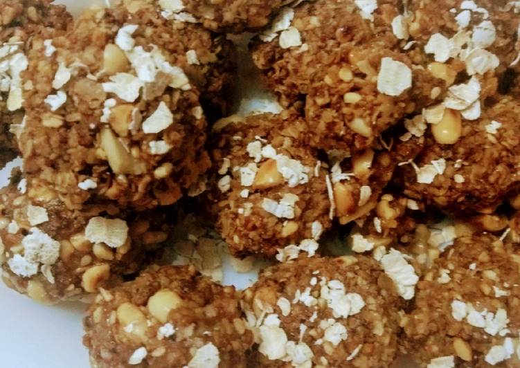 Step-by-Step Guide to Prepare Super Quick Homemade Roasted Oats Ladoos
