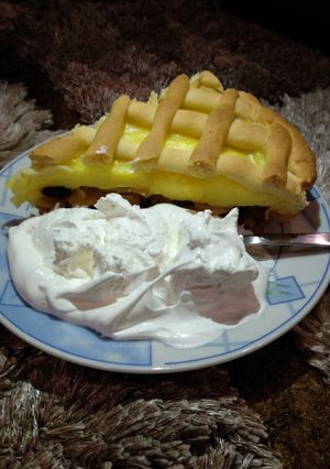Almás vaníliás pite recept fotója