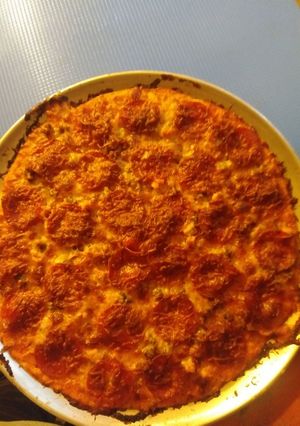 A picture of Quick meat lovers pizza.
