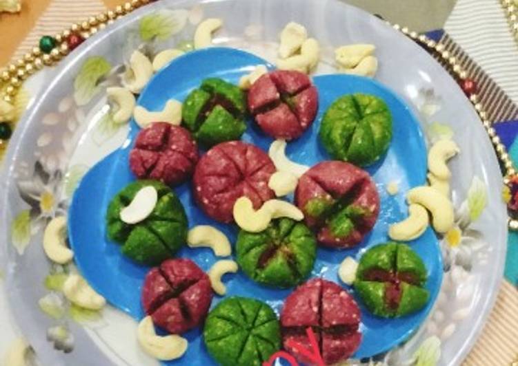 Recipe of Any-night-of-the-week Kaju lotus Diwali special sweets