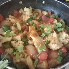A picture of Vegetables in Hot Garlic Sauce.