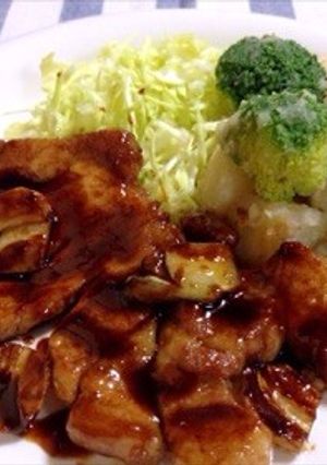 A picture of Our Family's Delicious Tonkatsu-Style Pork Chops.