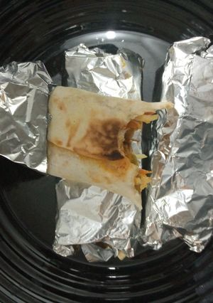 A picture of Moroccan tacos.