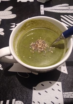 Una foto de Sopa Crema de Espinaca