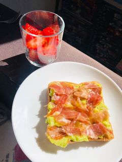 Una foto de Desayuno saludable