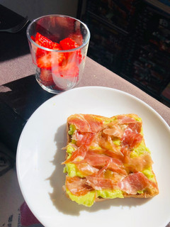 Una foto de Desayuno saludable