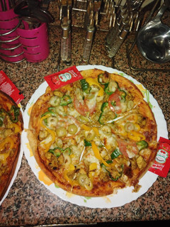 صورة لوصفة بيتزا 🍕 فراخ