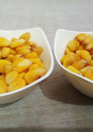 A picture of Sweet corn chaat.