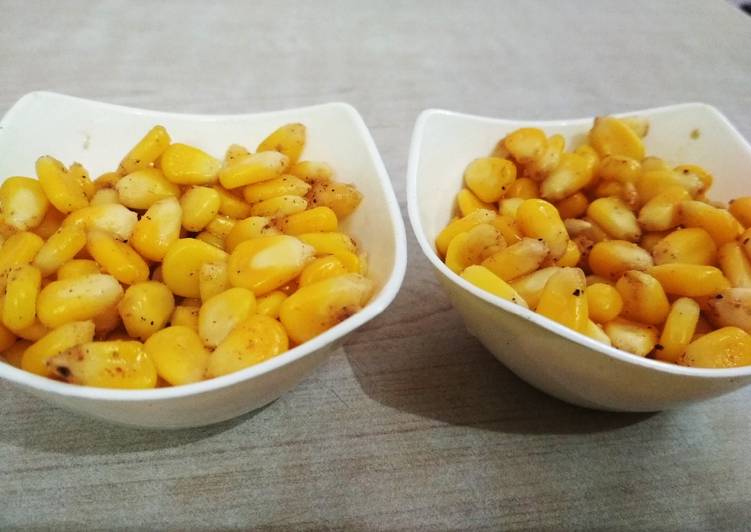 Sweet corn chaat