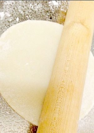 A picture of Tips for Making Homemade Gyoza Wrappers Chewy and Round.