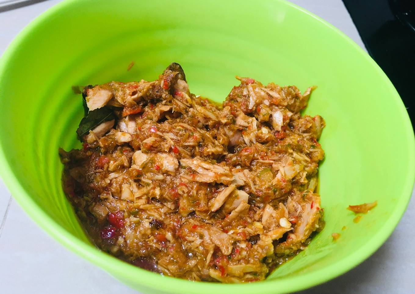 Sambel ikan tuna kaleng