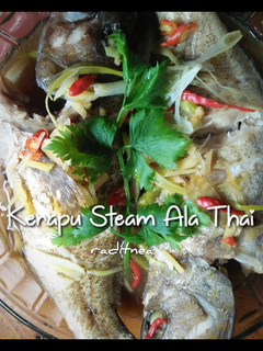 Foto resep Kerapu Steam Ala Thai