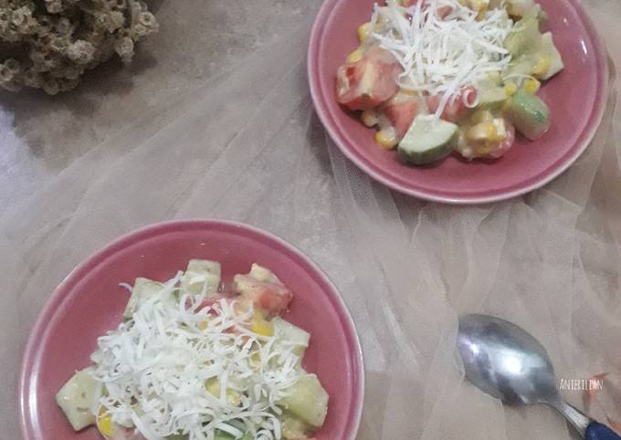Standar Resep praktis buat Salad simpel dijamin spesial