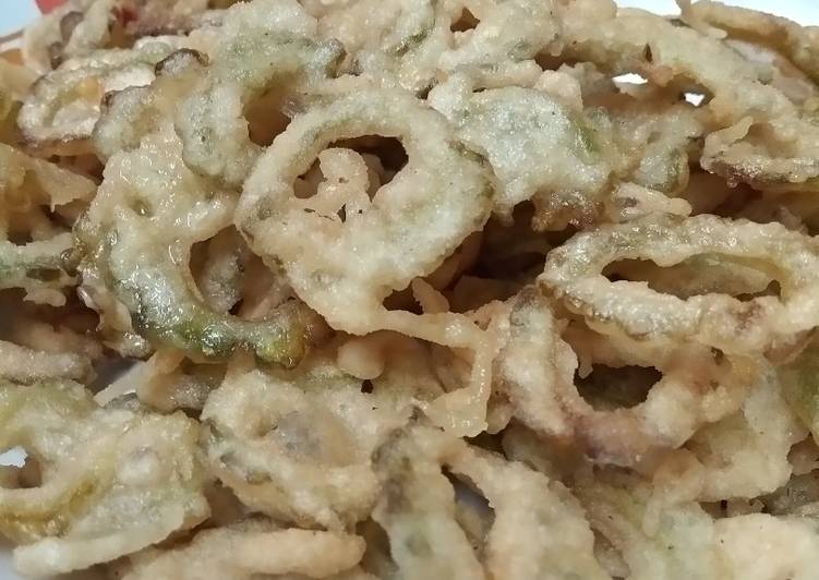Resep Keripik Pare /Paria Anti Gagal