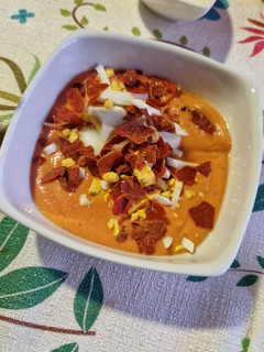 Una foto de Salmorejo