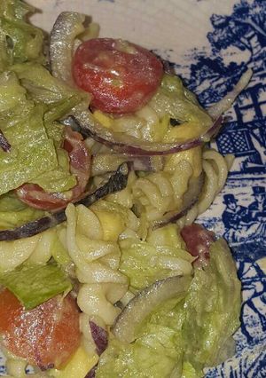 Una foto de Ensalada con pasta