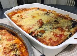 Una foto de Berenjenas a la parmesana!!!