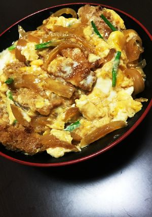 A picture of Delicious and Easy Crispy Katsu Donburi.