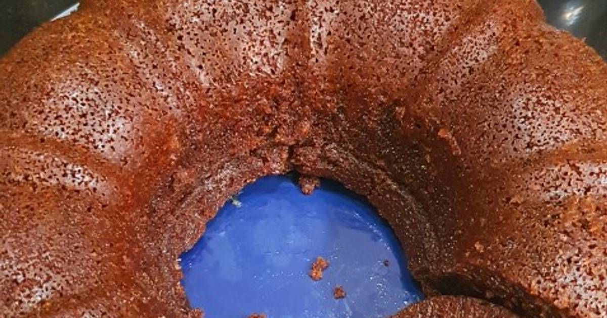 Resep Caramel cake alias cake sarang semut praktis mudah anti gagal