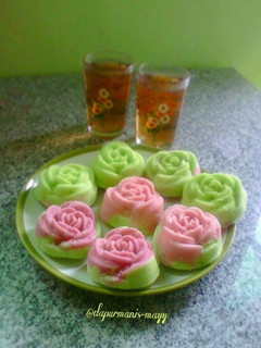 Foto resep Bolu kukus mawar