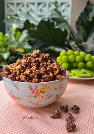 Foto resep Popcorn Karamel Cokelat
