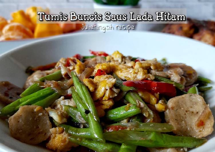 Tumis Buncis Saus Lada hitam