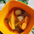 Bakso Tahu Kuah asam pedas