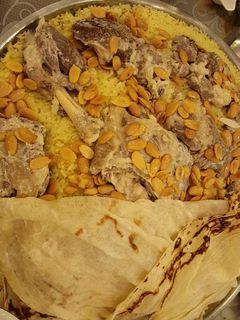 صورة لوصفة منسف