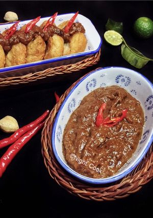 Foto resep Sambal Kemiri Hitam Manis
