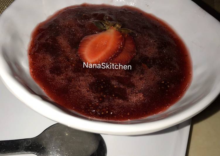 Homemade strawberry jam 🍓😋