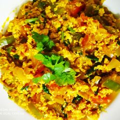 Paneer bhurji A picture of Paneer bhurji.