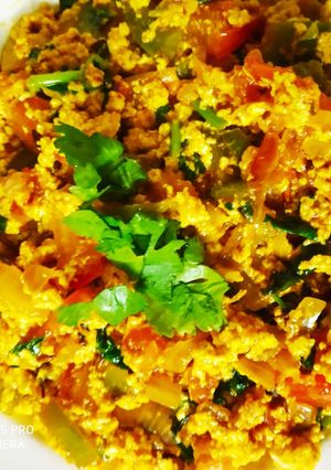 A picture of Paneer bhurji.