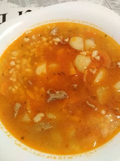 Gulyásleves (sertés) recept fotója