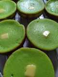 Kue lumpur pandan keju