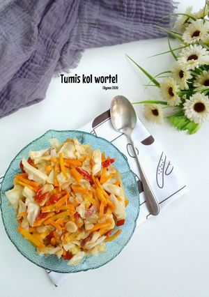 Foto resep Tumis kol wortel
