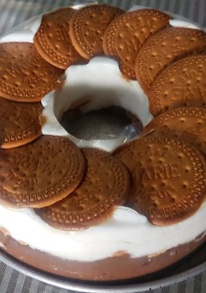 Foto resep Puding vla coklat salju regal